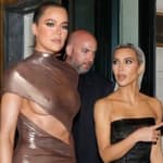 Khloe amp Kim Kardashian seen leaving their hotel to head to the CFDA Awards at Cipriani South St
