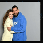 Drew Barrymore and Adam Sandler promote his new film.
