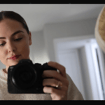 Susie Evans with her camera