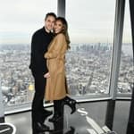 Tayshia Adams and Zac Clark at Empire State Building-NYC