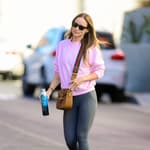 Olivia Wilde at the gym