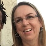 Jamal Hinton and Wanda Dench
