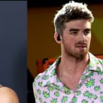 Portraits of Selena Gomez and Drew Taggart