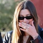 Hailey Bieber is seen with BFF Justine Skye seen after lunch at Great White