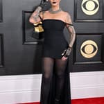 Amber Rose at the 65th GRAMMY Awards