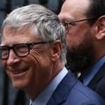 Bill Gates at Downing Street