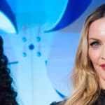 Madonna at the Tidal Press Conference