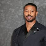 Michael B. Jordan at the European Premiere of "Creed III"