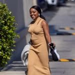 Quinta Brunson at Kimmel