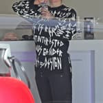 A makeup-free Erika Jayne is pictured visiting lite Aesthetics Wellness Spa for some pampering in West Hollywood on June 17 2022