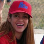 Shakira the best cheerleader for her son Milan in his last baseball match in Barcelona