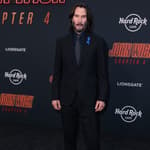 Keanu Reeves at the Los Angeles Premiere Of Lionsgate's 'John Wick: Chapter 4'