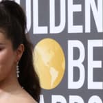 Selena Gomez at the 80th Annual Golden Globe Awards