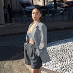 Vanessa Hudgens at the Miu Miu fashion show in Paris