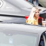 NO TV Ariana Madix Andy Cohen Scheana Shay and Lisa Vanderpump are seen arriving on set to film Vanderpump Rules reunion