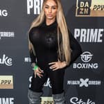 Katie Price at KSI vs FaZe Temperrr MF Cruiserweight Title Fight