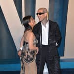 Kourtney Kardashian and Travis Barker.