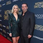 Lala Kent and her ex Randall Emmett at 'Midnight in the Switchgrass' Los Angeles Special Screening'