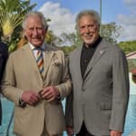 Lionel Richie and King Charles at the Prince's Trust International reception
