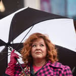 Melissa McCarthy filming Bernard & The Genie