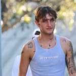 Anwar Hadid appears exhausted during an outing with friends in Los Angeles