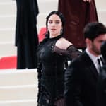 Bille Eilish arrives at The 2023 Met Gala Celebrating "Karl Lagerfeld: A Line Of Beauty" on May 1, 2023 in New York City