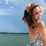 Former Pastor Nikole Mitchell Jumps Off The Boat In Her Black Bikini