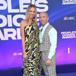 Marie-Lou Nurk and Jason Oppenheim at the Peoples Choice Awards 2022