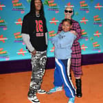 Wiz Khalifa and Amber Rose with their son Nickelodeon Kids' Choice Awards 2023 - Arrivals