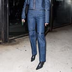 Meadow Walker arrives to 'No Waste' dinner during New York Fashion Week
