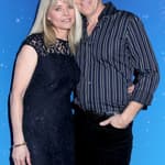 Jack Wagner and Kristina Wagner on the red carpet