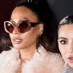 LaLa Anthony & Kim Kardashian at FENDI 25th Anniversary of the Baguette and Spring Summer 2023 collection fashion show
