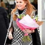 Duchess of York Sarah FERGUSON at Europe 1 radio studios