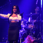 Azealia Banks performing at Electric Brixton in London