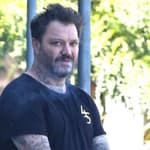 Bam Margera seen after being released from jail after being arrested for Trespassing