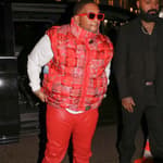 Dj Mustard arriving at Laundered Works Corp show during the Paris Fashion Week 2020