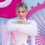 Margot Robbie at the Barbie European Premiere