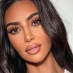 Kim Kardashian close up
