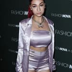 Bhad Bhabie aka Danielle Bregoli arrives at the Fashion Nova x Cardi B Collaboration Launch Event