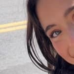Lola Consuelos smiling