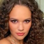 Madison Pettis poses for the camera.
