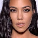 Kourtney Kardashian close up