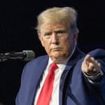 Former US President Donald Trump Addresses the NRA