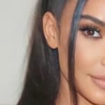 Kim Kardashian close up