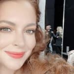 Lindsay Lohan close up