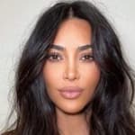 Kim Kardashian poses for the camera.