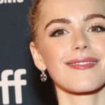 Kiernan Shipka smiles close up
