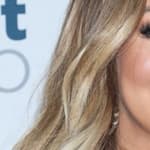 Mariah Carey smiles close up