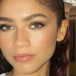 Zendaya close up and indoors