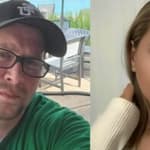 Ryan Anderson selfie (left) Gypsy Rose Blanchard selfie (right)
